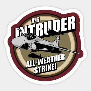 Vintage A-6 Intruder Sticker